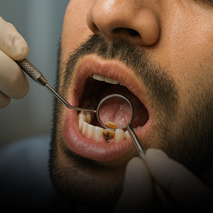 رفع بوی بد دندان خراب