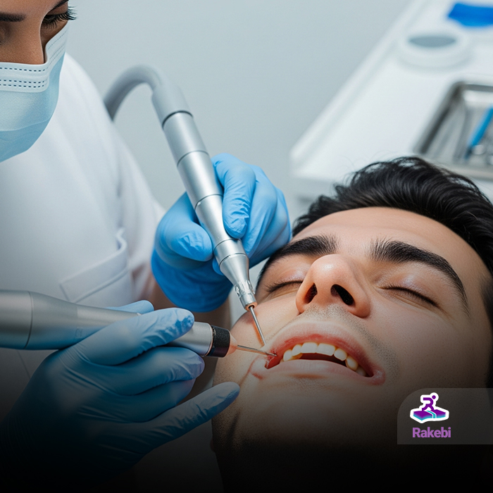 لیفت لثه با لیزر